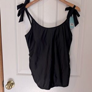 Kindred Bravely: Nursing Tankini - Black